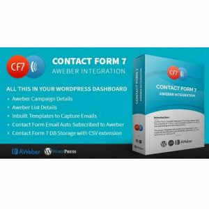 Contact form 7 Aweber Integration - WordPress Plugin