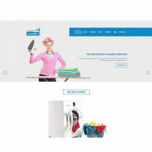 Laundry - HTML Template